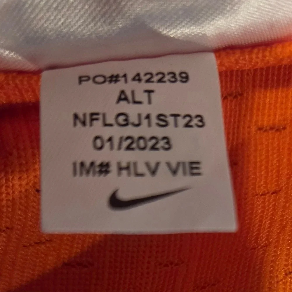 Nike Football Jersey Kids M 10/12 Navy Orange New Denver Broncos NFL Top